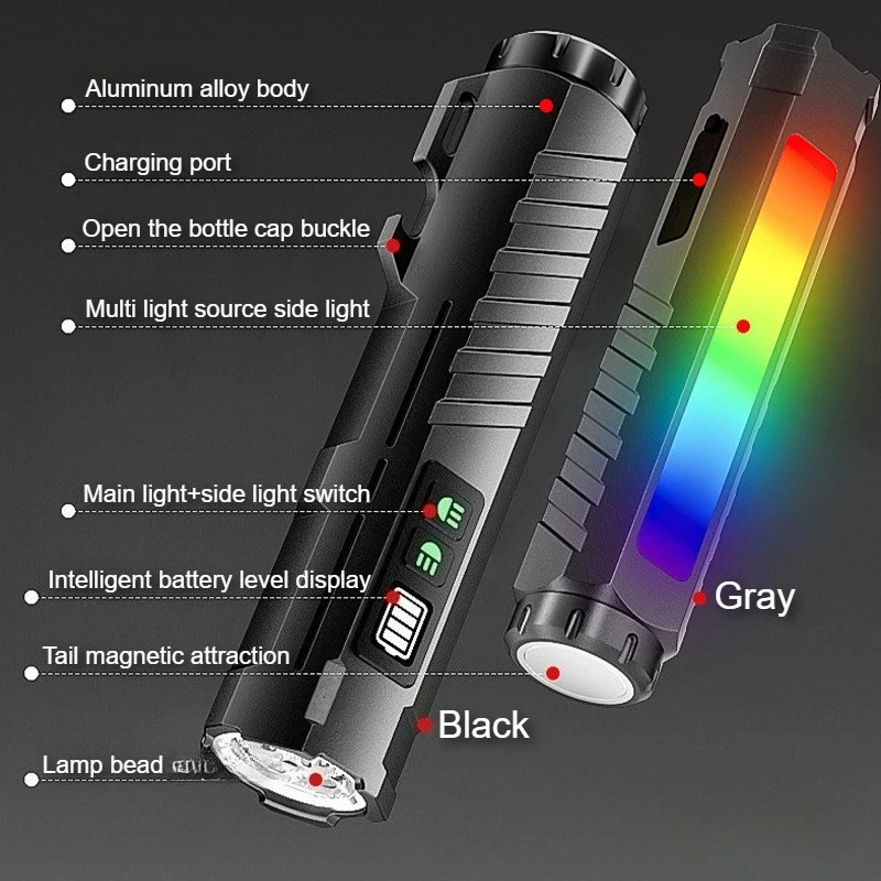 Tactical Flashlight Type-c Rec - đánh giá và giá Outdoor Adventure Trips