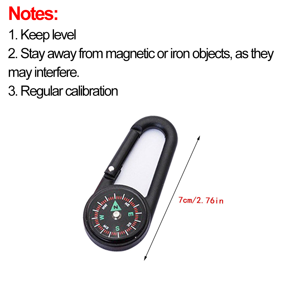 Outdoor Compass Carabiner Mini - đánh giá và giá Outdoor Adventure Backpack