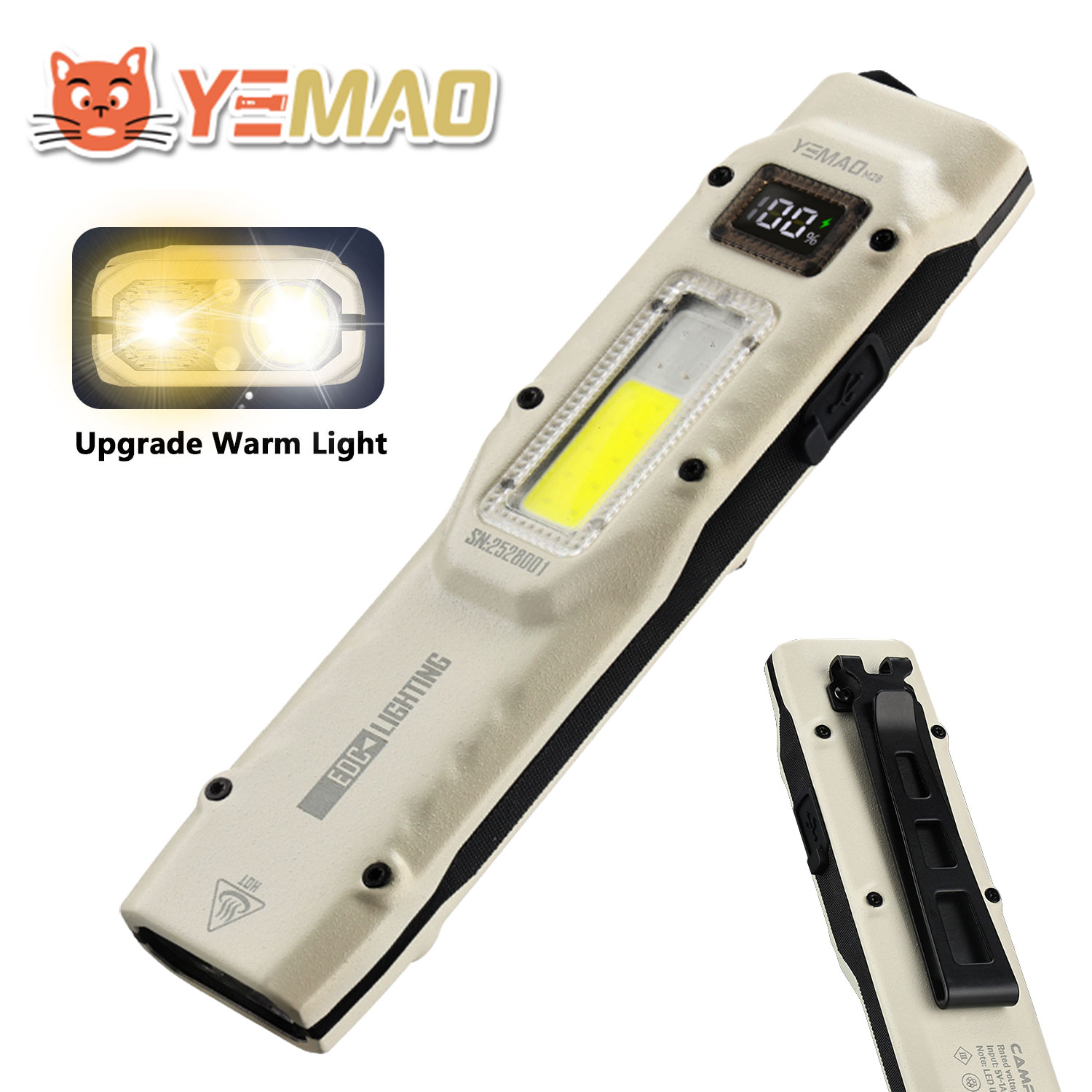 YEMAO M28 Super Bright EDC Fla - đánh giá và giá Outdoor Adventure Trips