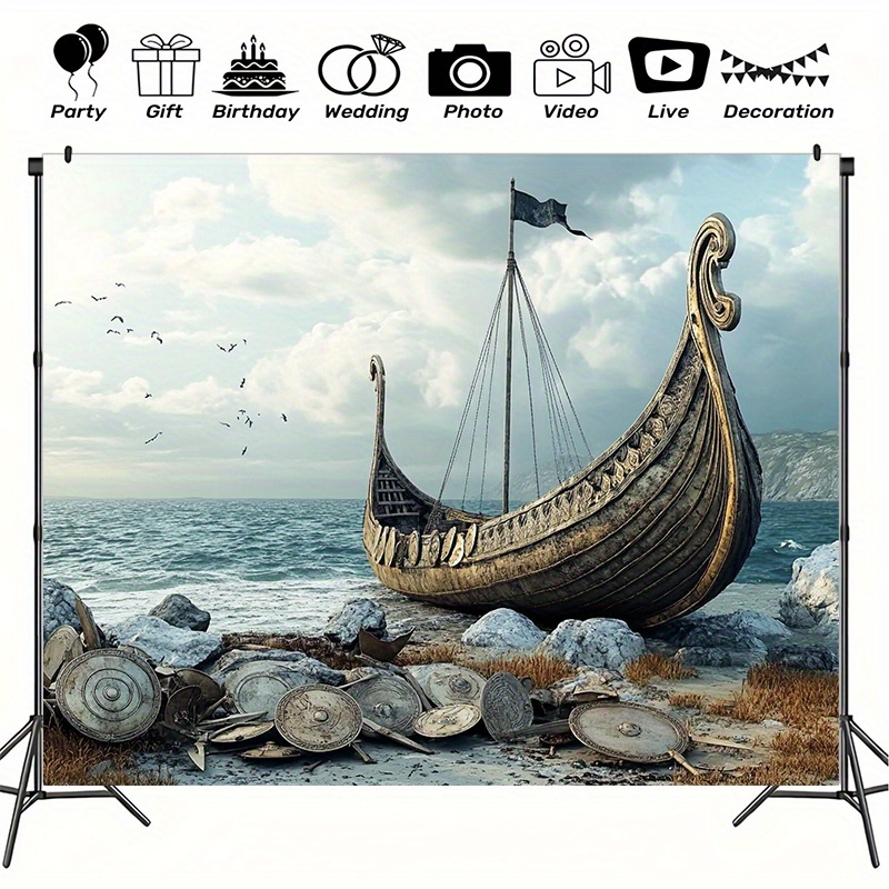 Large Viking adventure photogr - đánh giá và giá Outdoor Adventure Birthday Party