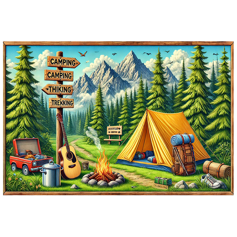 1 camping and outdoor adventur - đánh giá và giá Outdoor Adventure Birthday Party