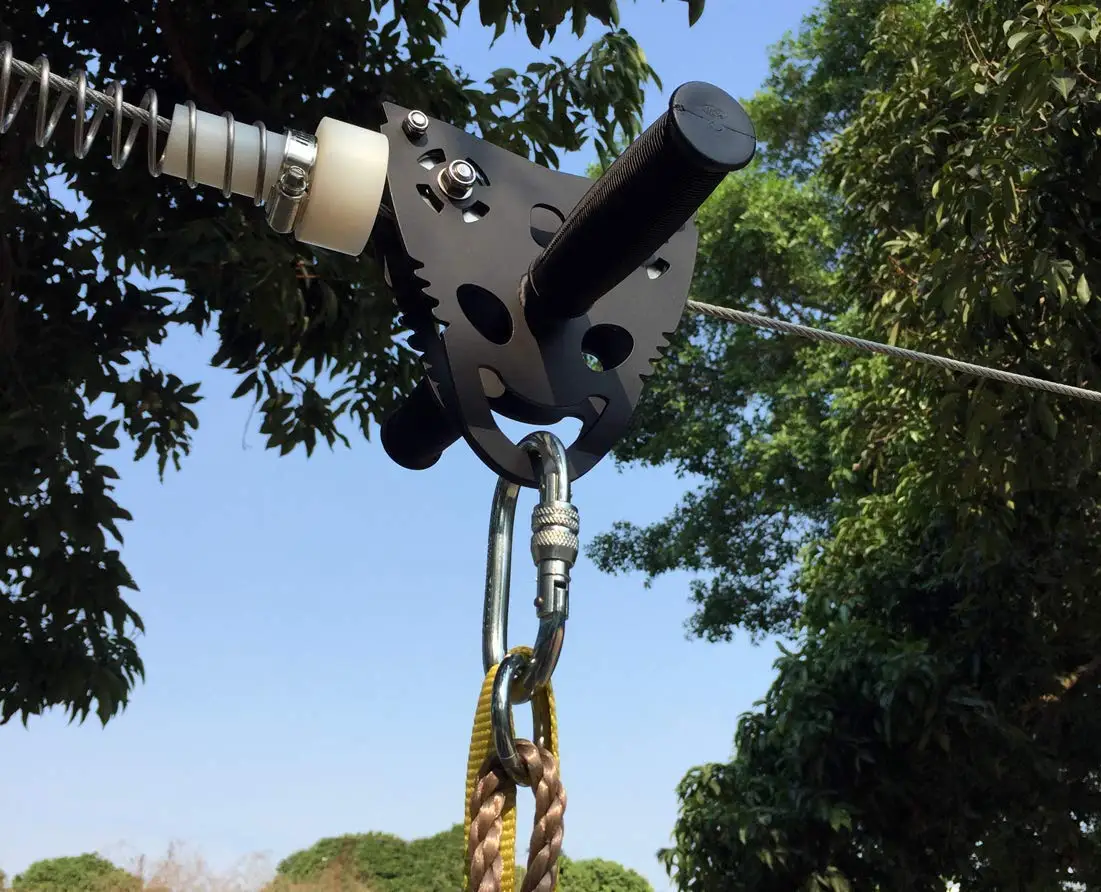 Upgraded 120ft Zip Line Kit fo - đánh giá và giá Outdoor Adventure Kit For Kids