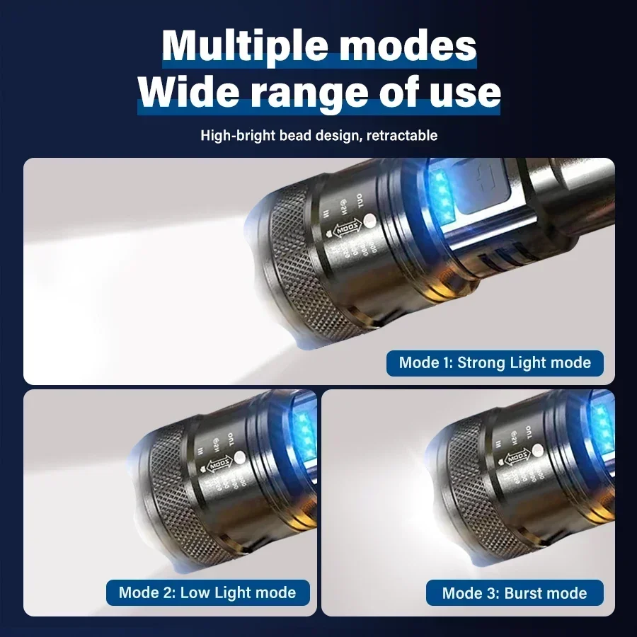 Tactical LED Flashlight 2000LM - đánh giá và giá Outdoor Adventure Trips
